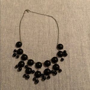 Black bubble necklace